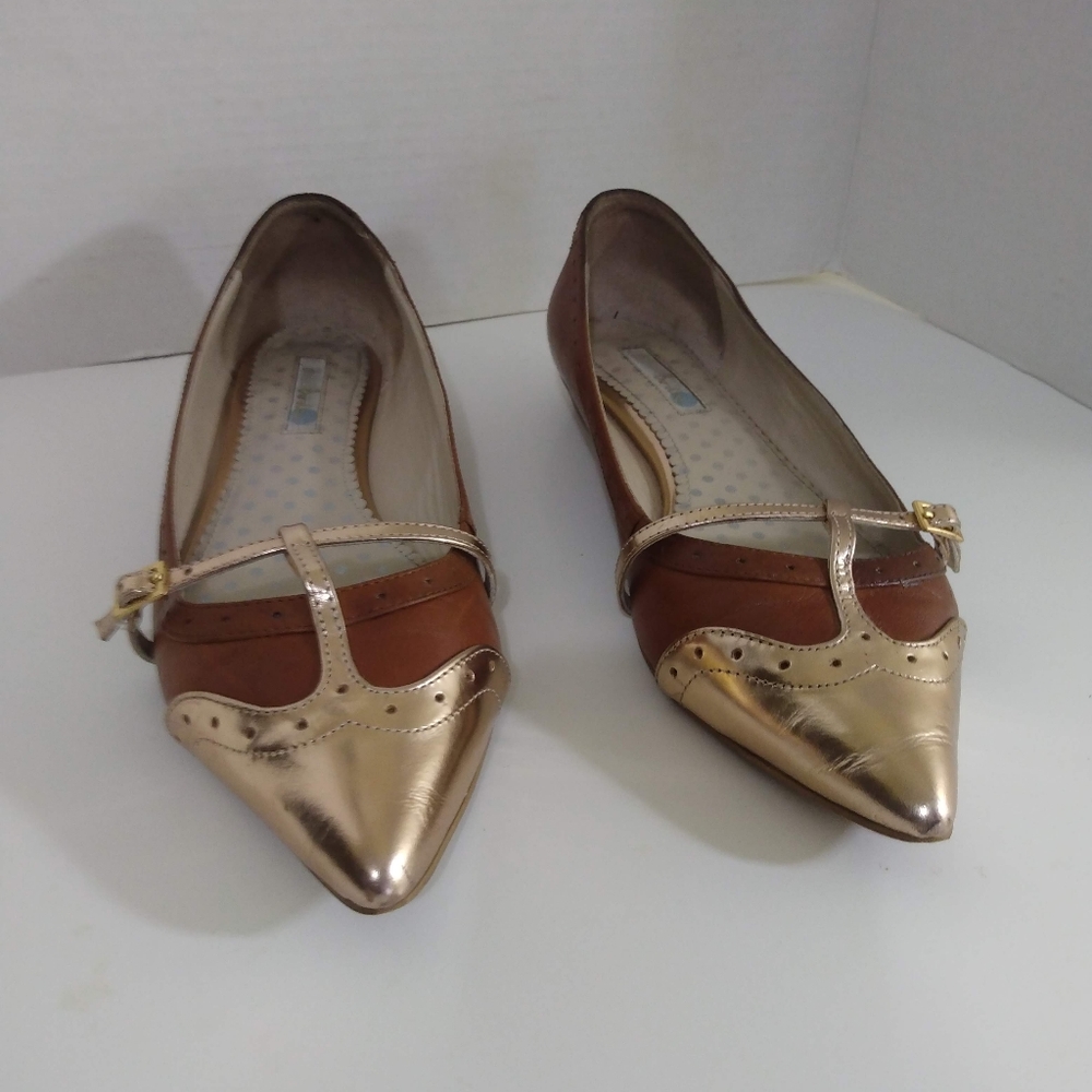 Boden Darcie Mary Jane Leather Flats